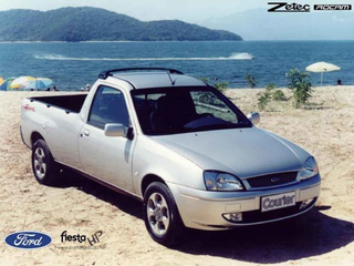 Illustration for article titled Why There's A Ford Fiesta Pickup Truck Racing Series In Brazil